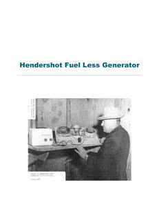 [EN] Hendershot Fuel Less Generator