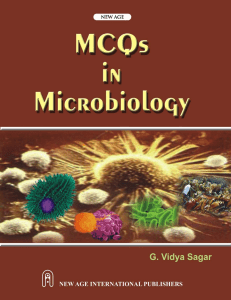 Book QBank microbiology