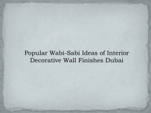 Popular Wabi-Sabi Ideas of Interior Decorative Wall Finishes