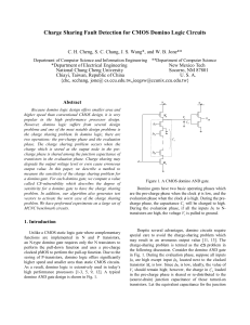 charge-sharing-fault-detection-for-cmos-domino-logic-circuits