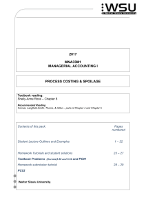 Process Costing and Spoilage (1)