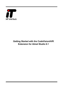 Getting started with Atmel Studio  CVAVR 