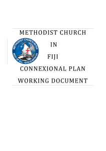 methodist church connexional plan first draft