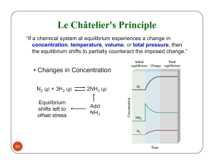 chemical equilibrium part 2