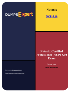 New NCP-5.15 Test Online