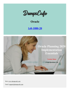 Dumpscafe Oracle-1z0-1080-20