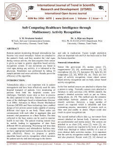 Soft Computing Healthcare Intelligence through Multisensory Activity Recognition
