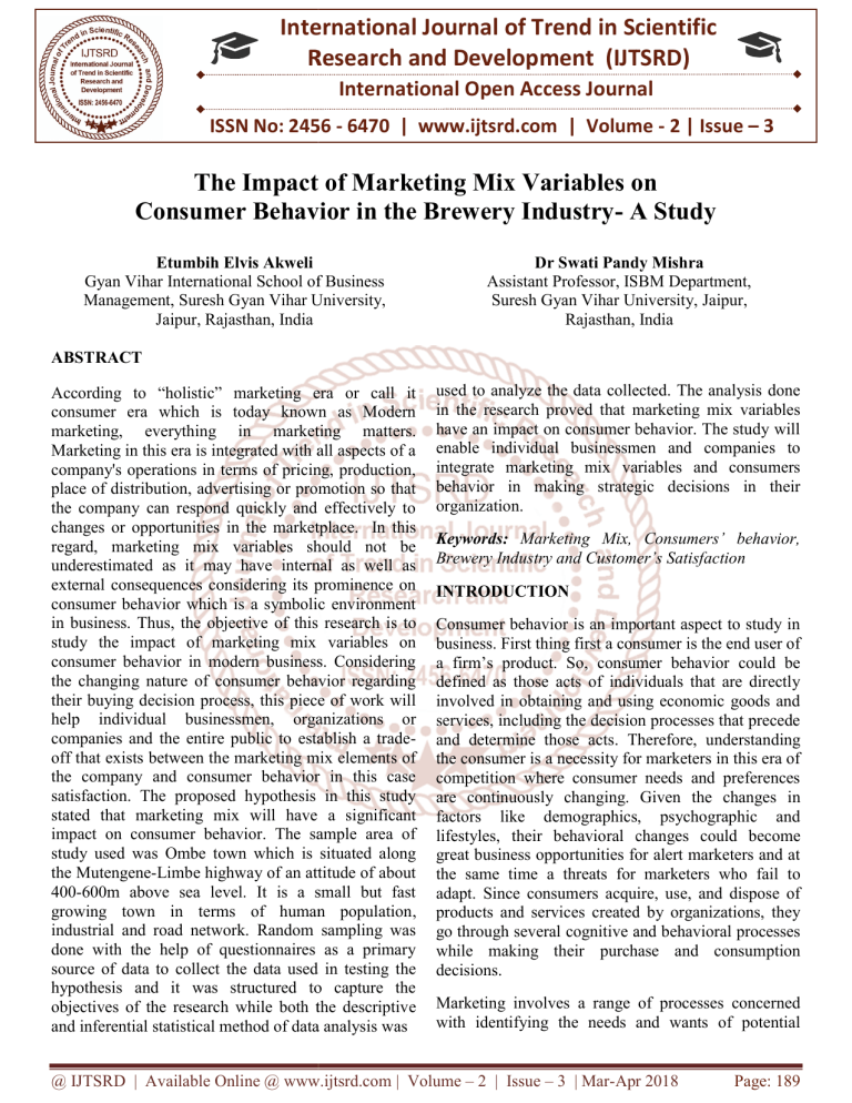 the-impact-of-marketing-mix-variables-on-consumer-behavior-in-the