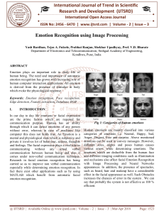 Emotion Recognition using Image Processing