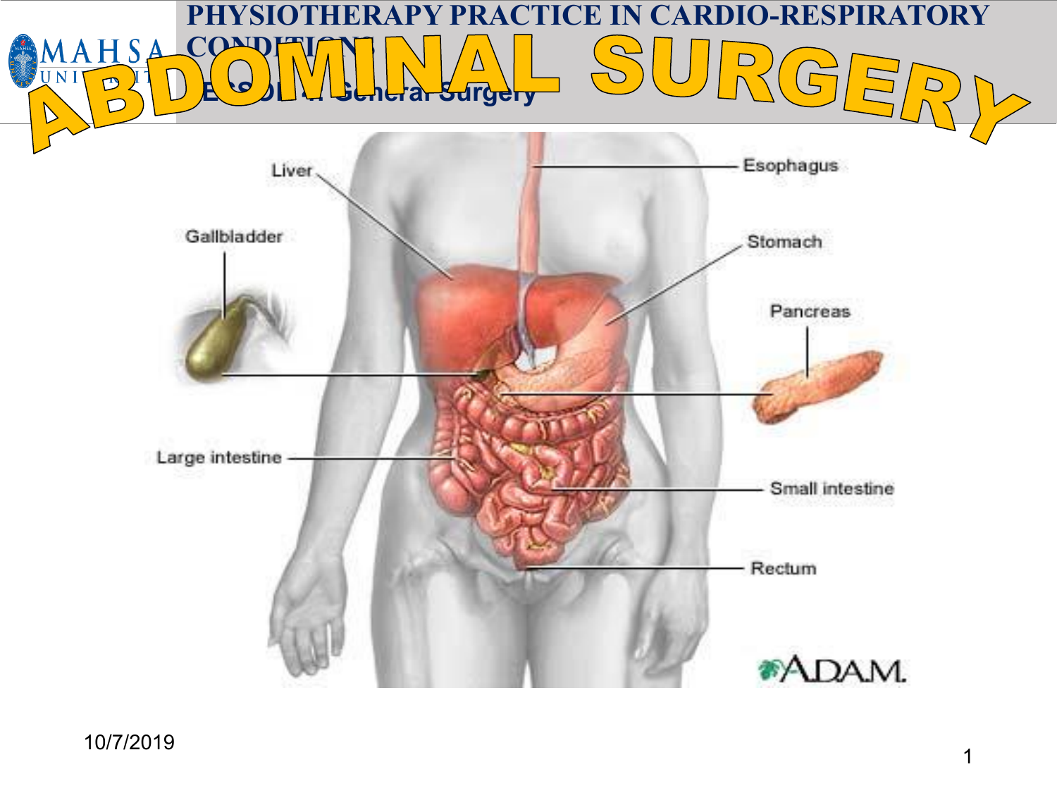 case study of abdominal surgery
