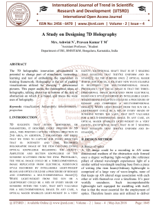 A Study on Designing 7D Holography