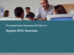 0 System IPCC Overview