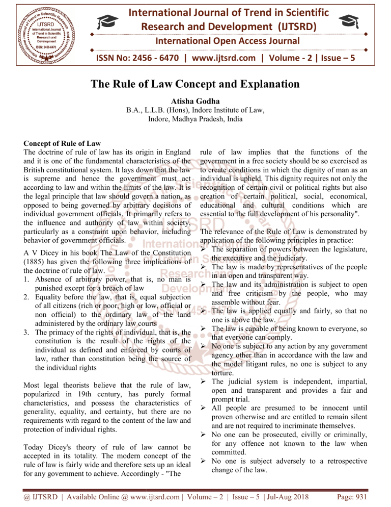 the-rule-of-law-concept-and-explanation