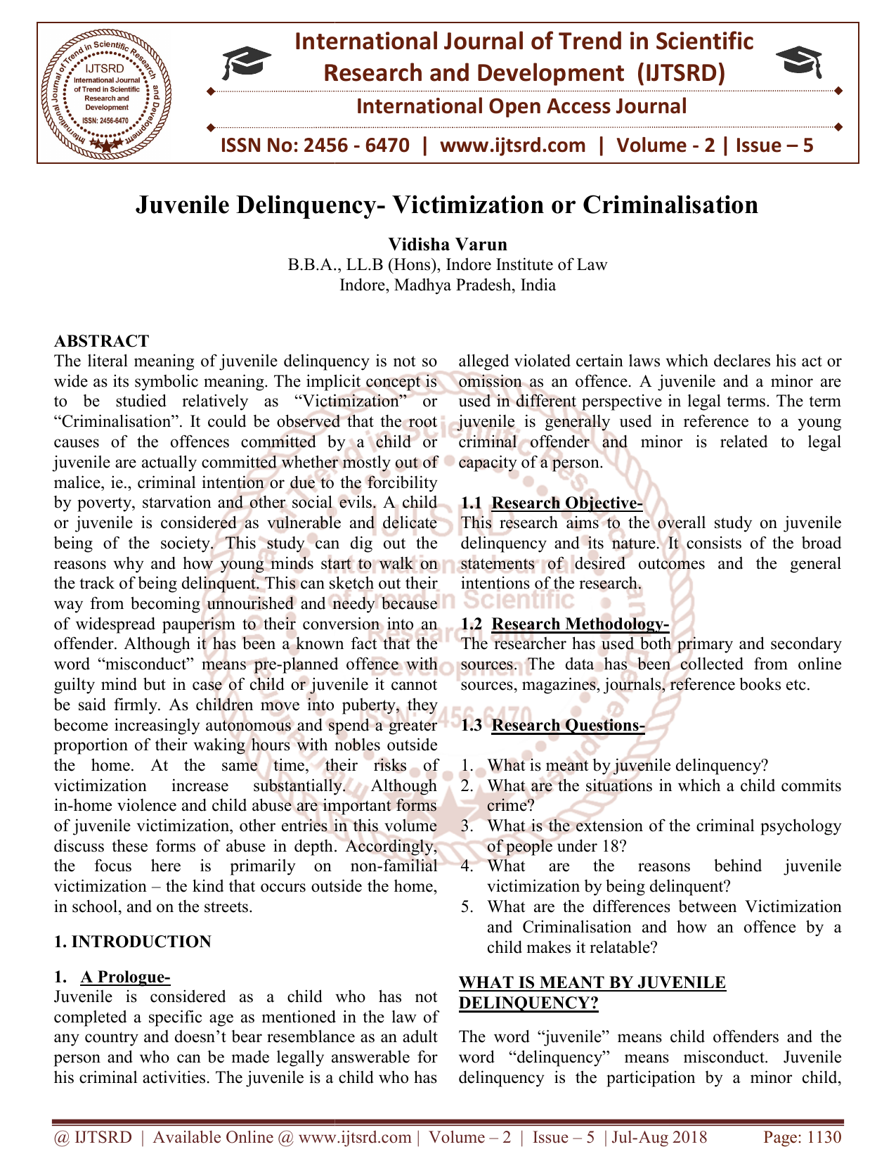 Реферат: Juvenile Delinquency Essay Research Paper Juvenile Delinquency 2