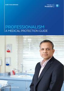 professionalism-a-medical-protection-guide