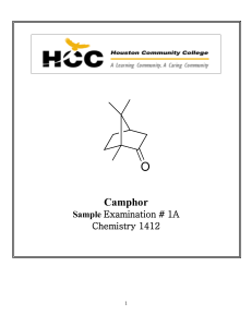 Chem 1412 All Tests HCCS all practice tests in one document