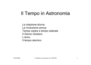 10 Il tempo in astronomia