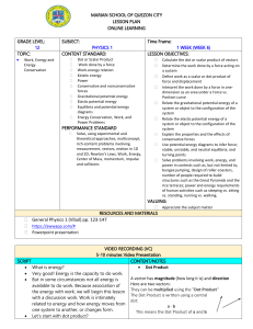 Physics 1 week 6-8