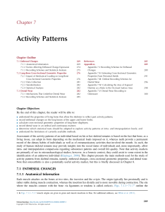 Activity Patterns