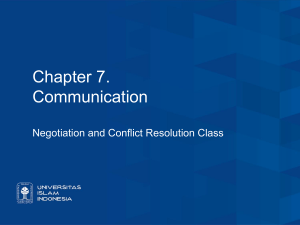 Chapter 7. Communication