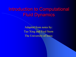 CFD Lecture (2)