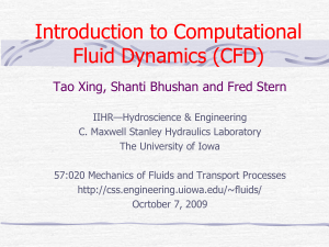 CFD Lecture (Introduction to CFD)