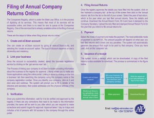 Filing-annual-company-returns-online