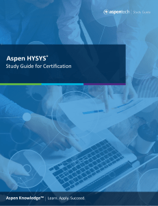 AT-05197 HYSYS Study Guide