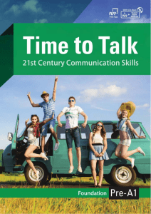 Time to Talk Foundation Pre-A1 Student 39 s Book
