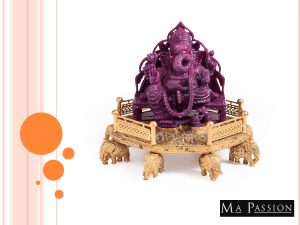 Ganesh Murti In Gemstone Brings Energy & Success Into Your Home