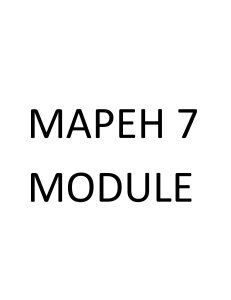 MAPEH 7 MODULE..