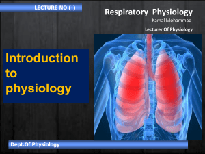 L01 introduction respiratory phys 