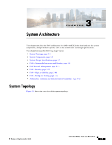 FAN architecture for AMI with IOK