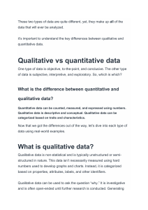 Quantitative and Qaulitative data or indicator.doc