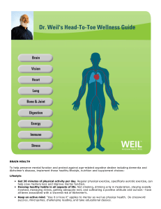Dr Weil's Head-To-Toe Wellness Guide