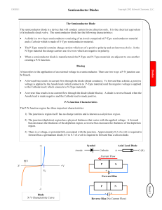 Diode - Semiconductor Diodes 2 (By Kilowatt Classroom LLC)