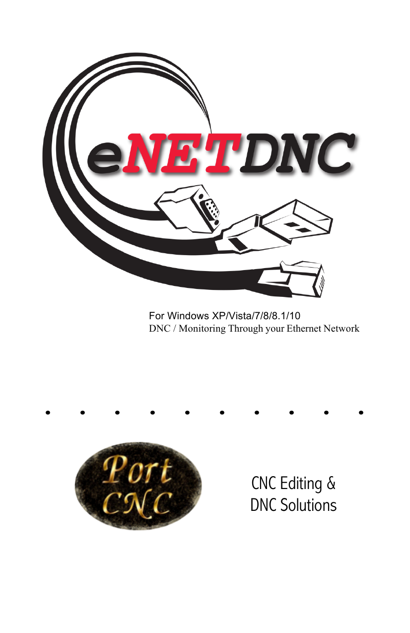 RS232 TYPE B  ANILAM CNC DNC SERIAL DATA CABLE 