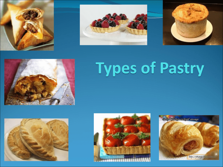 Types Of Pastry