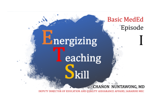 Basic Med Ed for resident Energizing teaching skill1
