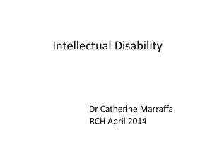 140414 Developmental,Intellectual disability-CMaraffa