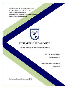 Portafolio Pedagógico 11 Compilación y Análisis Graduandos 2019