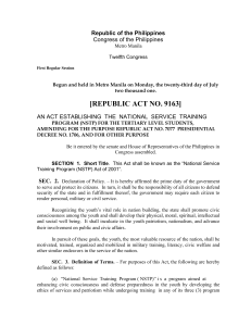 Republic-Act.-No-9163-NSTP-Act-2001