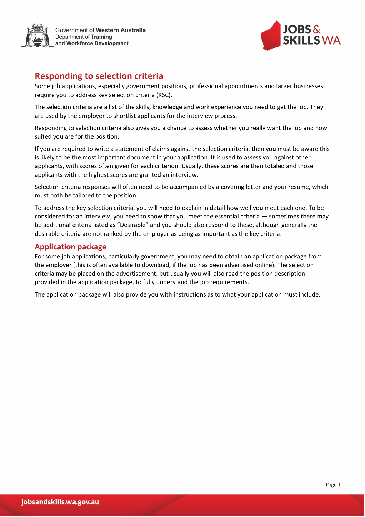 How To Address Selection Criteria The 3 Essential Ste