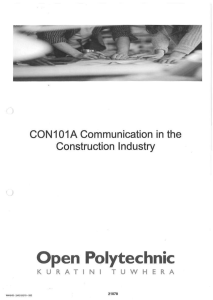 CON101 Communication