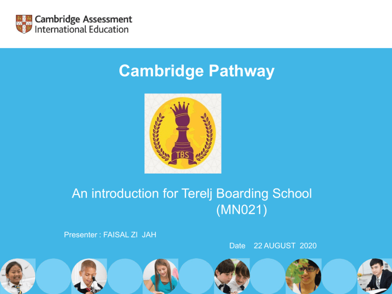 CAMBRIDGE AN INTRODUTION to Parents TBS