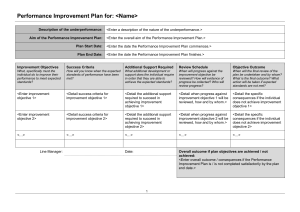 performance improvement plan template 01