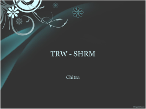 TRW-SHRM