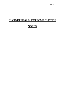 engineering-electromagnetics-notes-10EC36