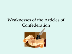Weaknesses of the Articles of Confederation 07