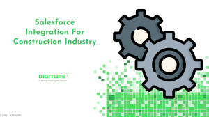 Salesforce integration for construction industry